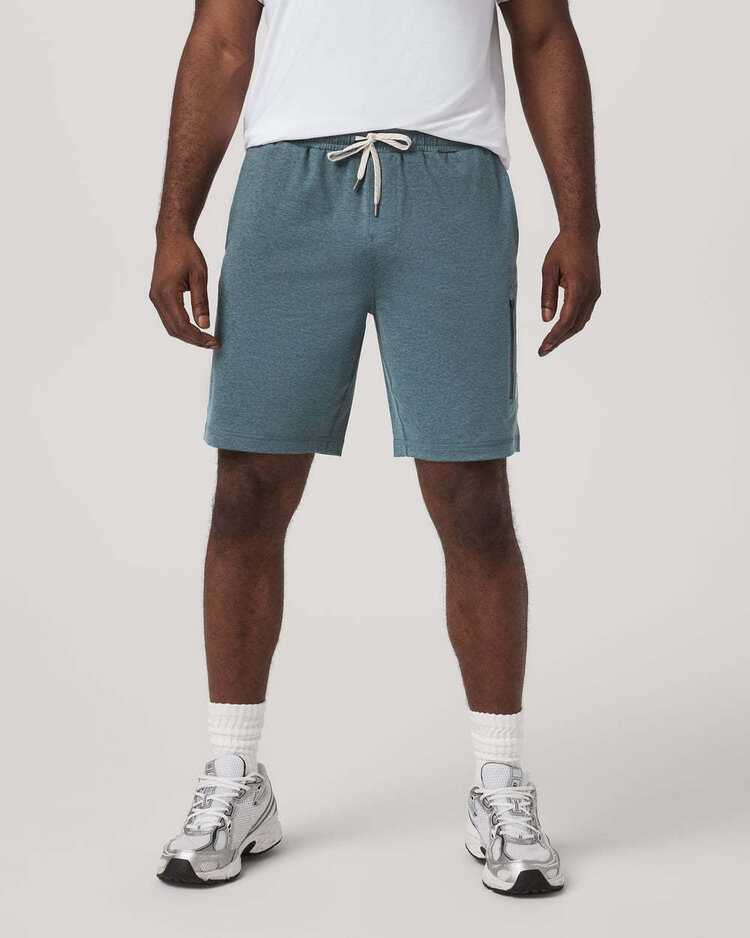 Vuori Vuori Sunday Performance Short 8" (Mens) | Blue Sea Heather
