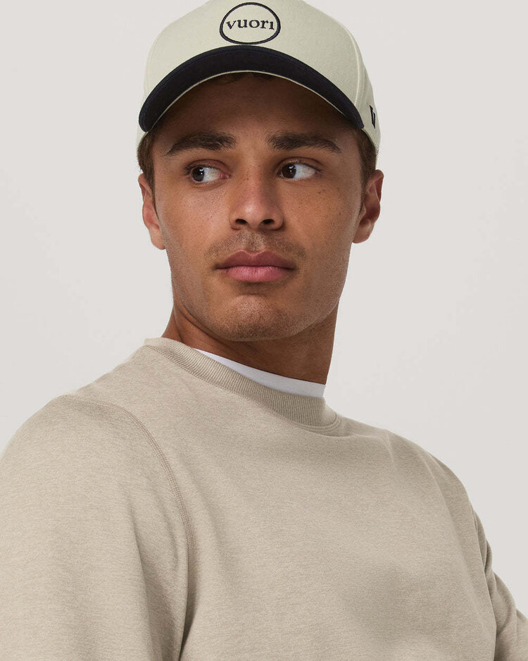 Vuori Vuori Ponto Performance Crew (Mens) | Truffle Heather