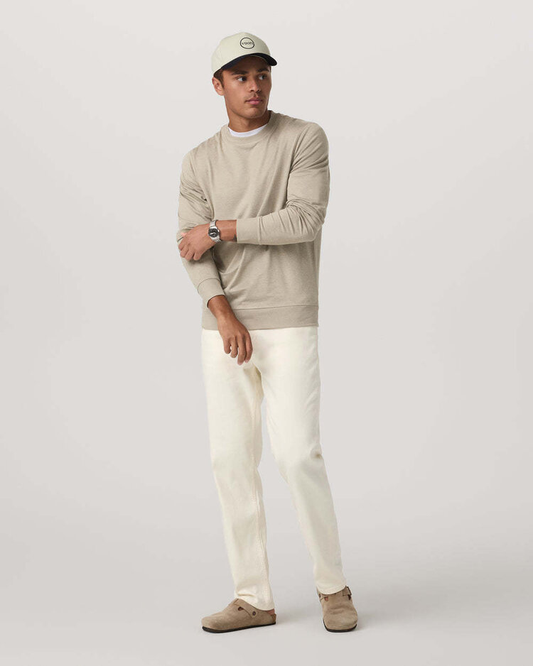 Vuori Vuori Ponto Performance Crew (Mens) | Truffle Heather