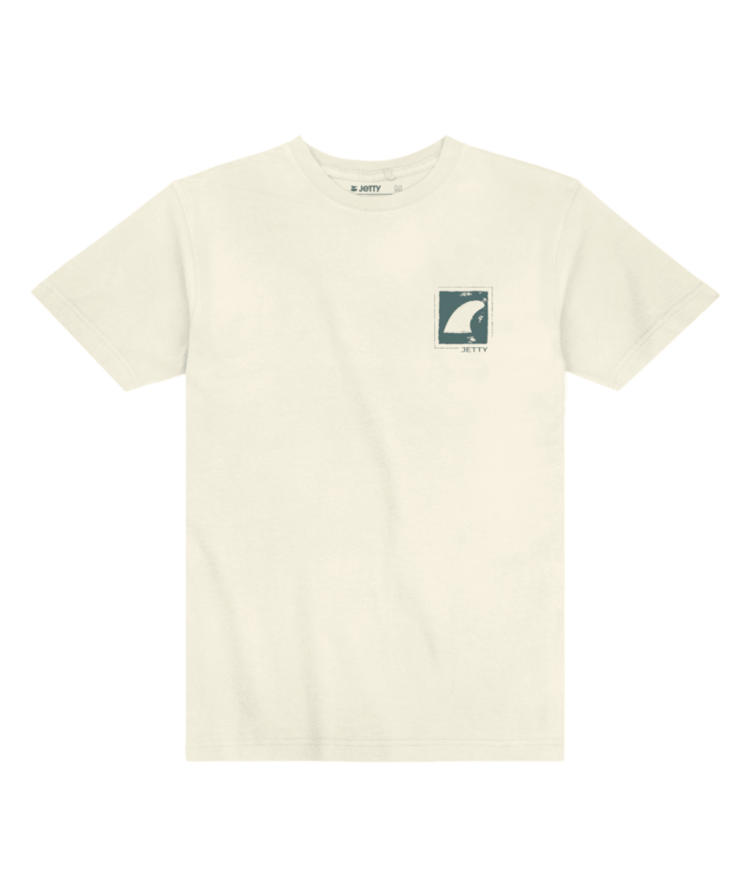 Jetty Jetty Jelly Glitch Tee (Mens) | White