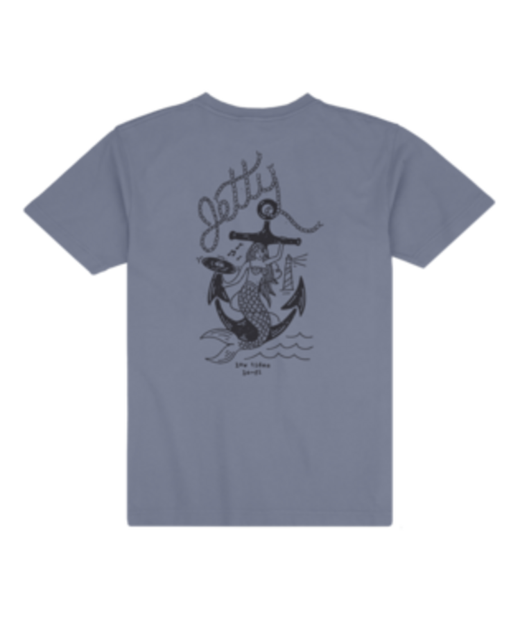 Jetty Jetty Low Tides Lo-Fi Tee (Mens) | Fog