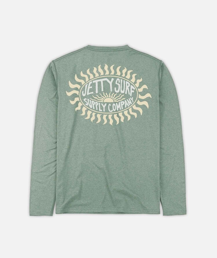 Jetty Jetty Hydra Uv Crewneck (Mens) | Sage Green