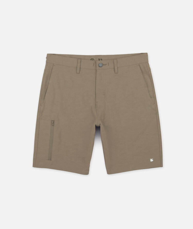 Jetty Jetty Polywog Hybrid Walkshort (Mens) | Khaki