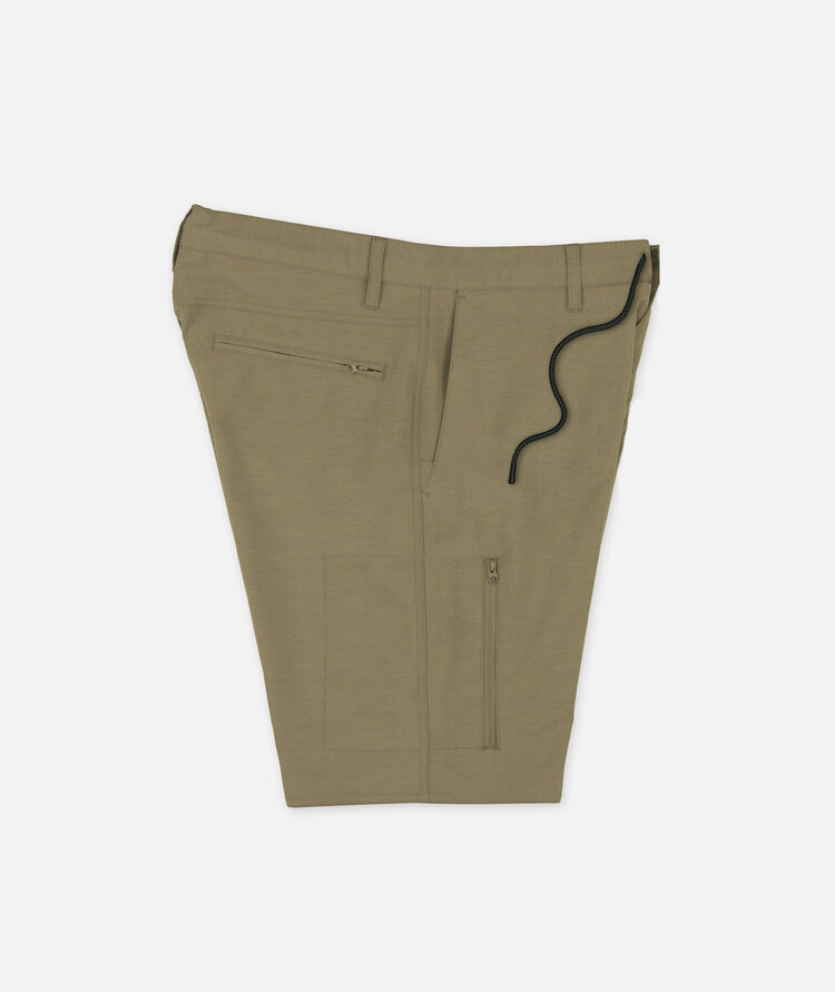 Jetty Jetty Polywog Hybrid Walkshort (Mens) | Khaki