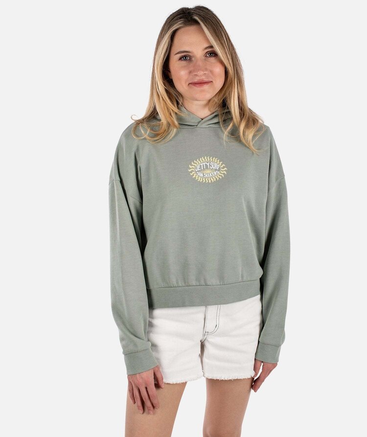 Jetty Jetty Sun Seeker Hoodie (Womens) | Sage Green