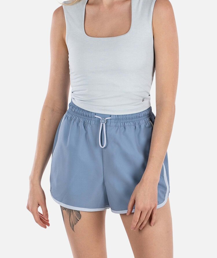 Jetty Jetty Ventnor Hybrid Short (Womens) | Blue
