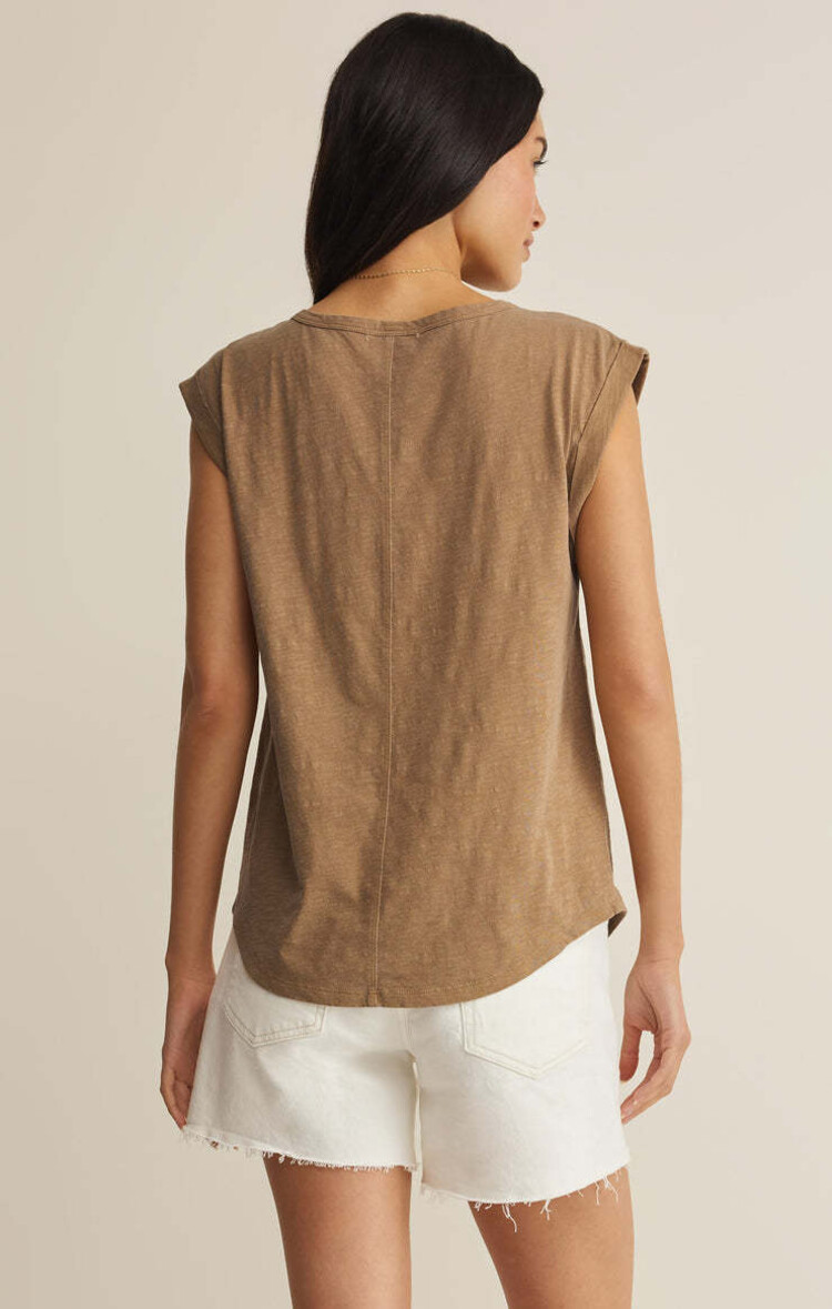 Z Supply Z Supply Per Diem V-Neck Tank | Taro