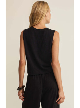 Z Supply Z Supply Sloane Textured Top | Black