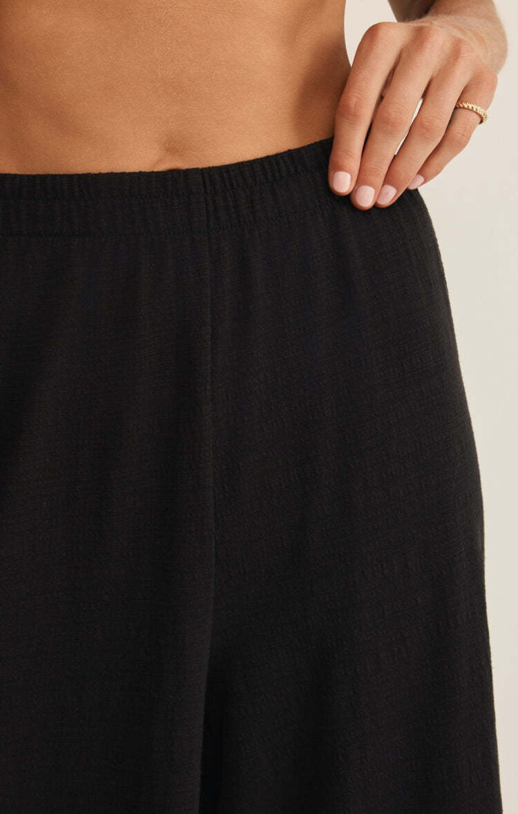 Z Supply Z Supply Scout Textured Slub Pant | Black
