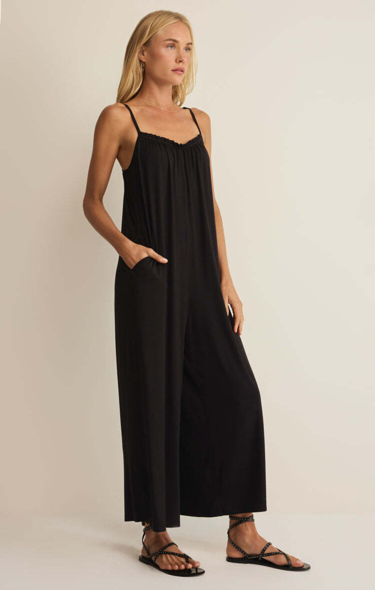 Z Supply Z Supply Day Off Jumpsuit | Black
