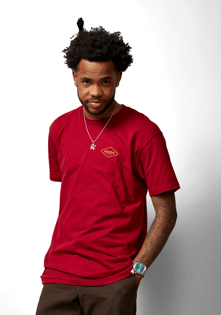 Nixon Nixon Time Teller Solar | Silver/Dusty Blue Sunray