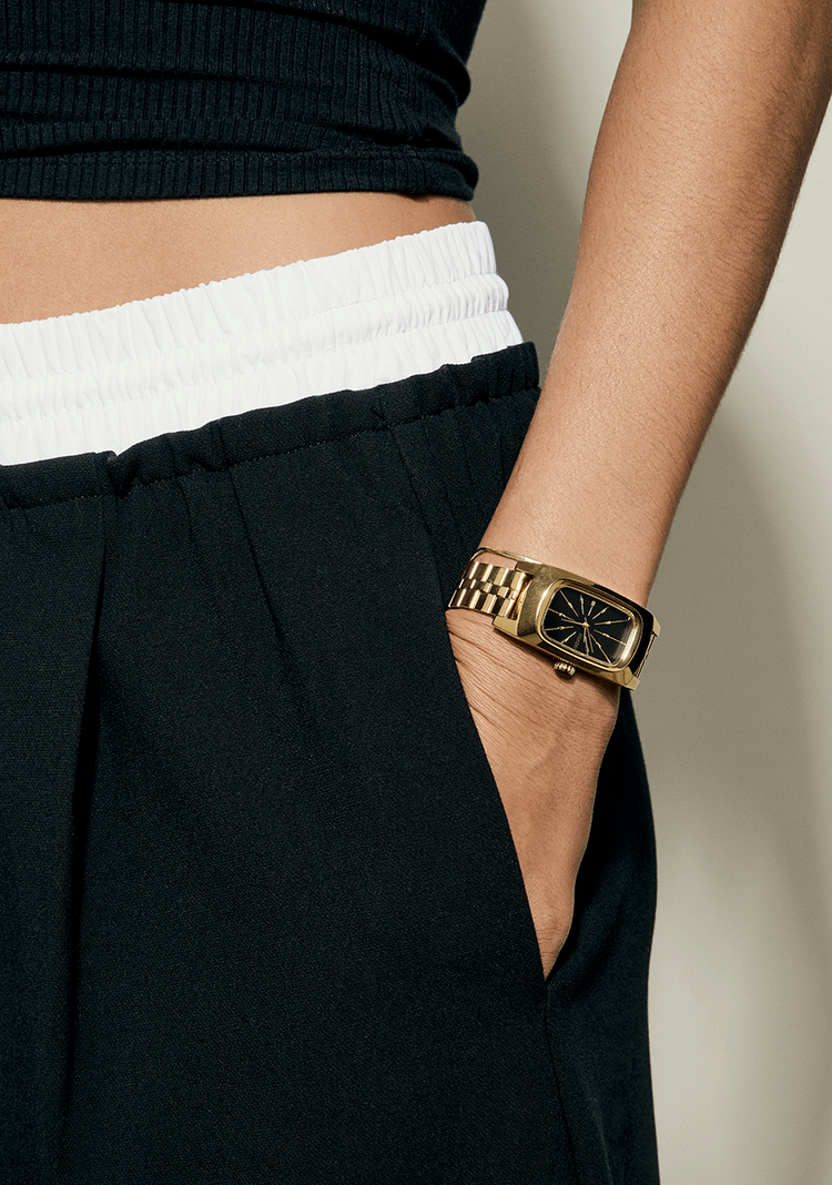 Nixon Nixon Frankie | Mid Century/ Gold/Black