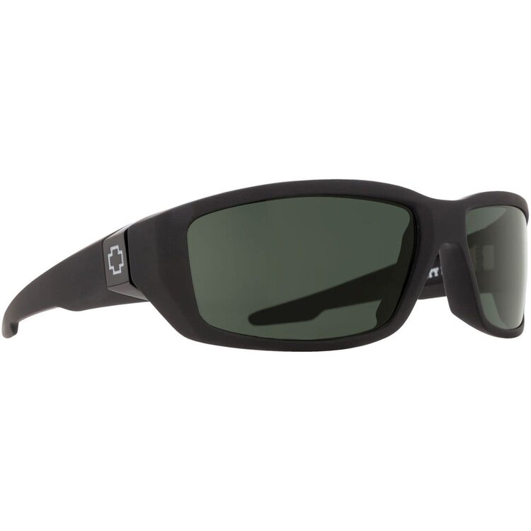Spy Spy Tarmac Soft Matte Black | Happy Gray Green Polarized