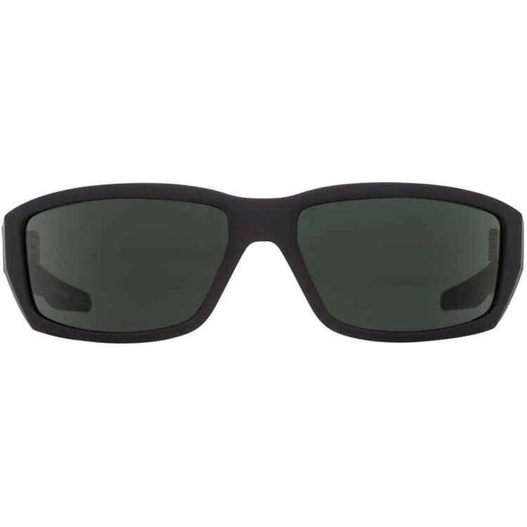 Spy Spy Tarmac Soft Matte Black | Happy Gray Green Polarized