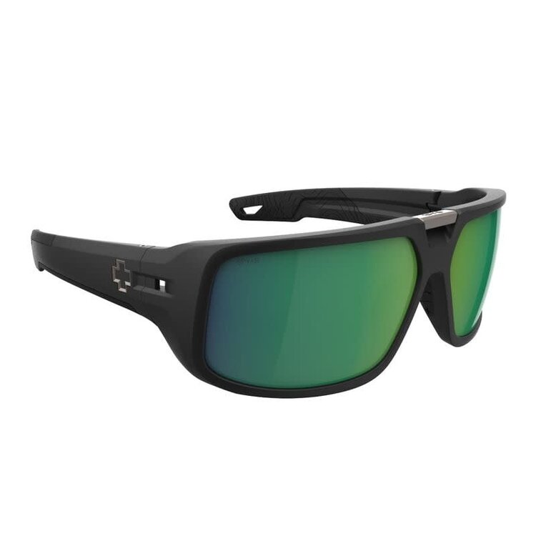 Spy Spy Mainline Ansi Rx Matte Black | Happy Bronze Polar Green Mirror