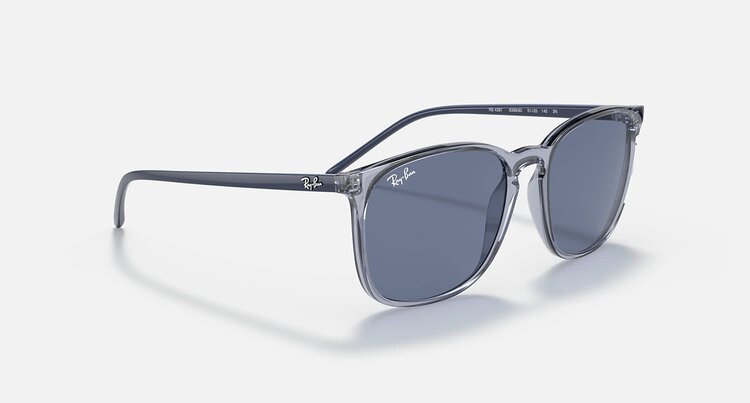 Ray Ban 0RB4387 Transparent Blue | 639980