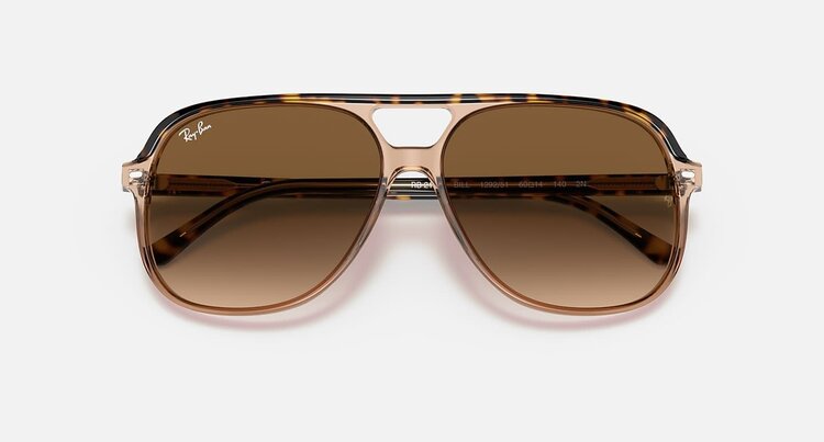 Ray Ban Ray Ban Bill Havana On Transparent Brown | Light Brown Gradient