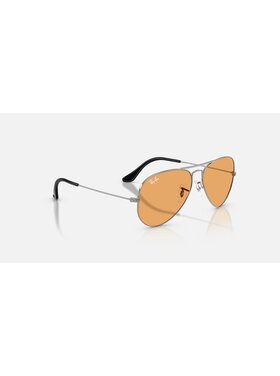Ray Ban Ray Ban Aviator Large Metal Gunmetal | Orange