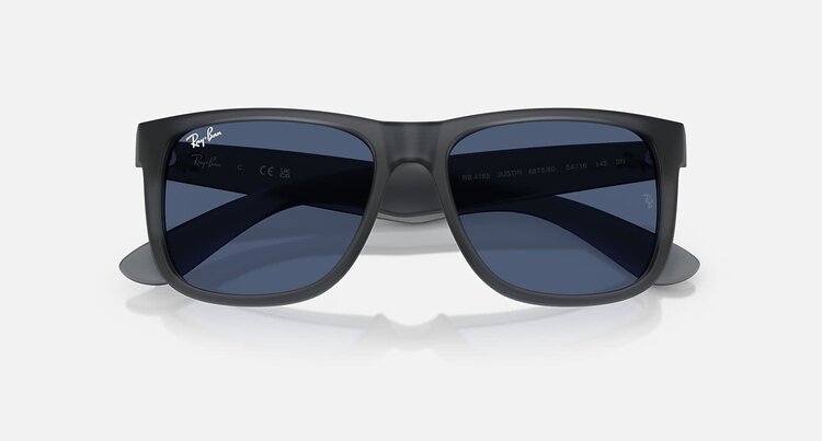 Ray Ban Ray Ban Justin Opal Grey | Dark Blue