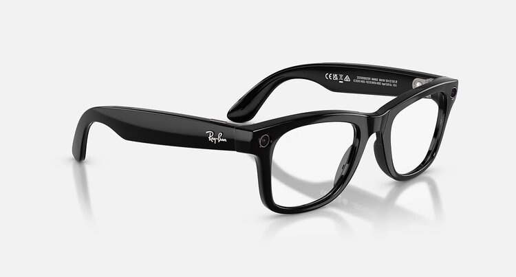 Ray Ban Ray Ban Wayfarer-Gen 2 Shiny Black | Graphite Green Transitions