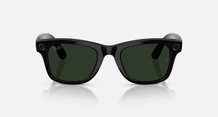 Ray Ban Ray Ban Wayfarer-Gen 2 Shiny Black | Graphite Green Transitions
