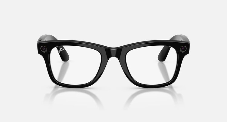 Ray Ban Ray Ban Wayfarer-Gen 2 Shiny Black | Graphite Green Transitions