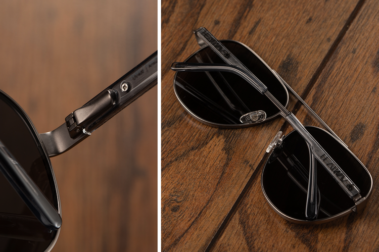 Heatwave Heatwave Incline Gun Metal | Black Polarized