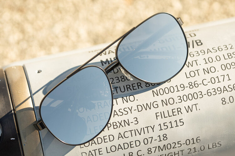 Heatwave Heatwave Incline Satin Black | Polarized Silver Lens