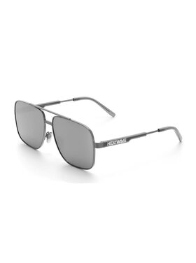 Heatwave Heatwave Nimitz Gun Metal | Polarized Silver Lens
