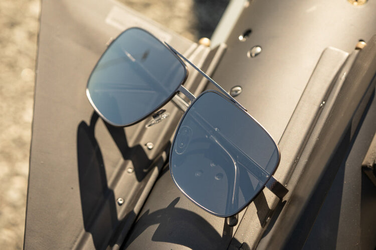 Heatwave Heatwave Nimitz Gun Metal | Polarized Silver Lens