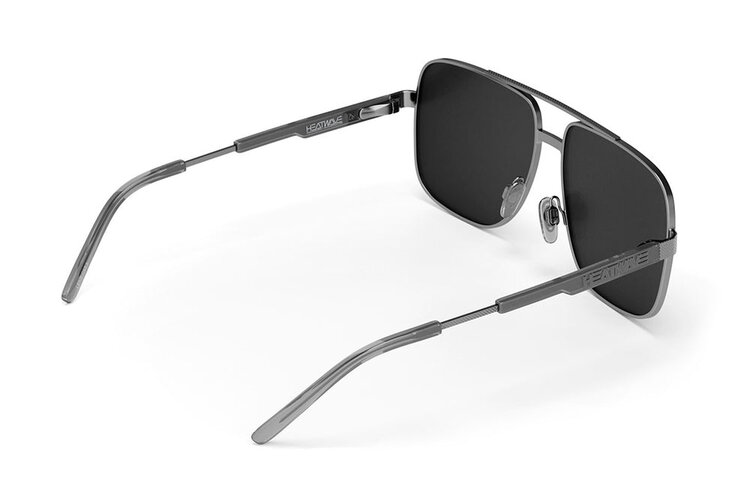 Heatwave Heatwave Nimitz Gun Metal | Polarized Black Lens