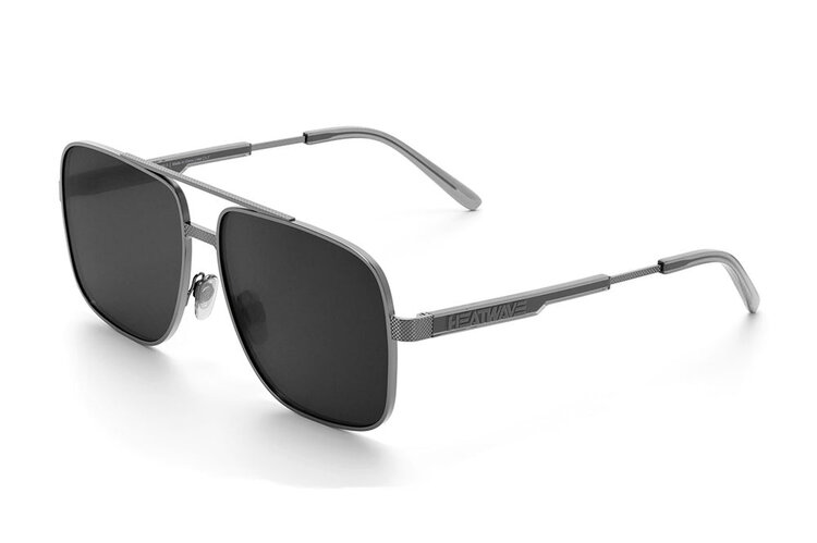 Heatwave Heatwave Nimitz Gun Metal | Polarized Black Lens