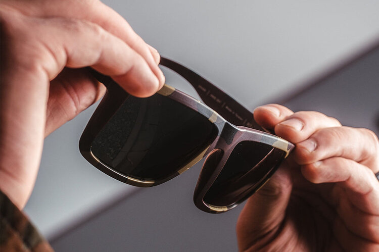 Heatwave Heatwave Vise Z87 Fleck Camo | Ultra Black Lens