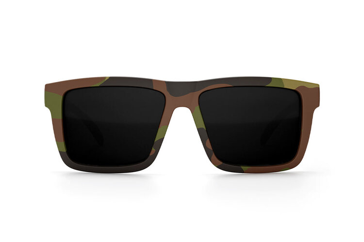 Heatwave Heatwave Vise Z87 Fleck Camo | Ultra Black Lens