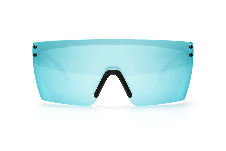 Heatwave Heatwave Lazer Face Black/Hard Rain | Polarized Arctic Chrome
