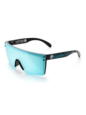 Heatwave Heatwave Lazer Face Black/Hard Rain | Polarized Arctic Chrome