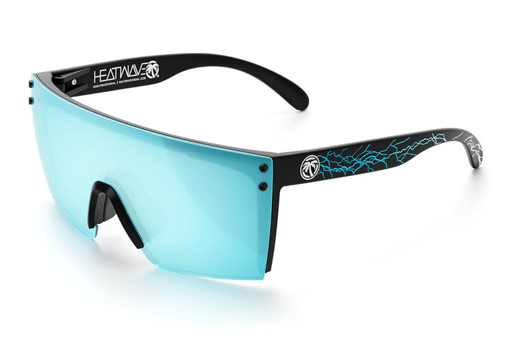 Heatwave Heatwave Lazer Face Black/Hard Rain | Polarized Arctic Chrome