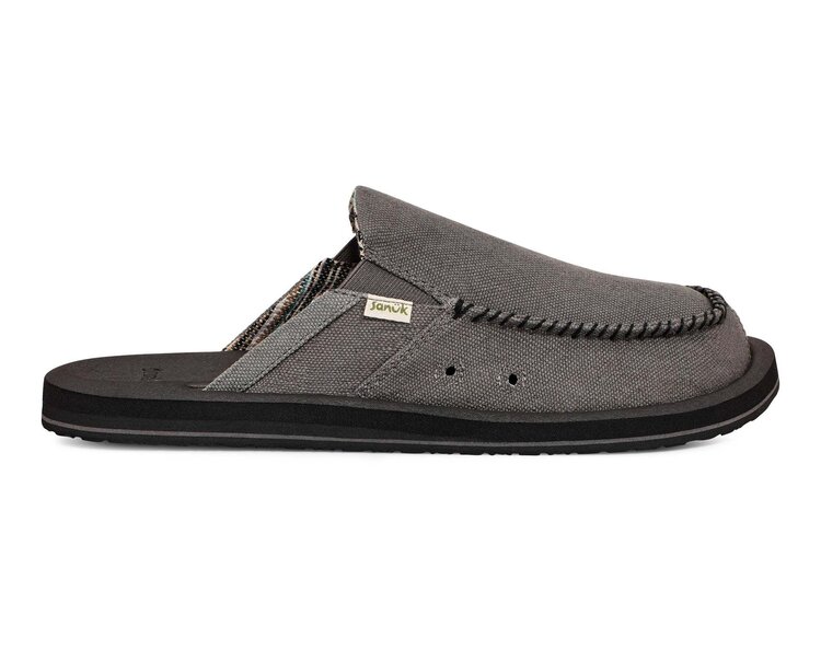 Sanuk Sanuk You Got My Back Hemp (Mens) | Dark Grey