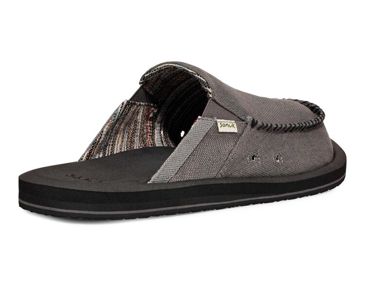 Sanuk Sanuk You Got My Back Hemp (Mens) | Dark Grey