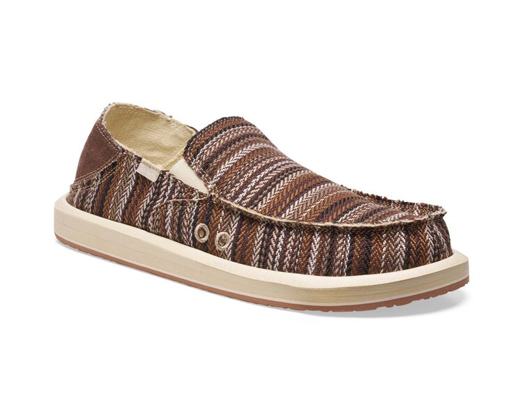 Sanuk Sanuk Donny Novelty (Mens) | Brown Multi
