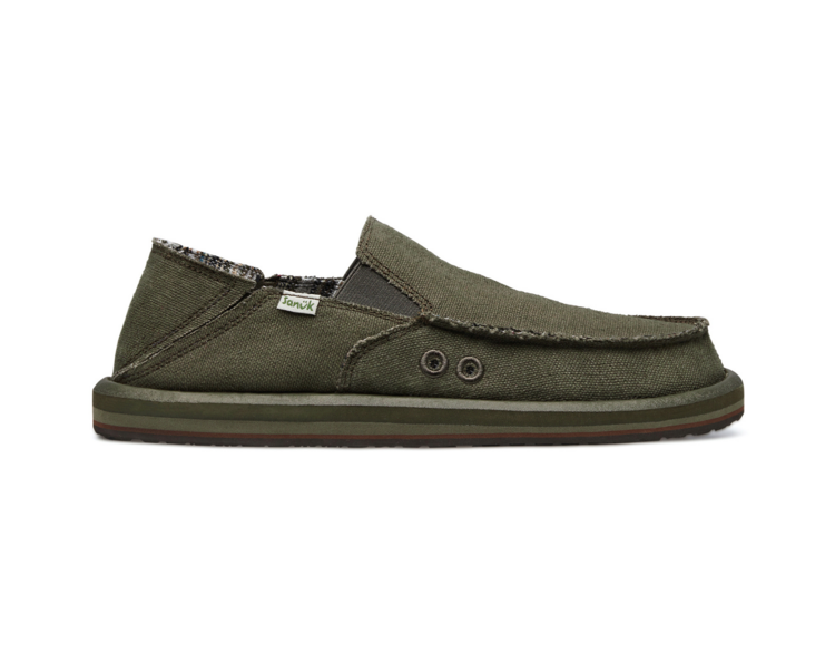 Sanuk Sanuk Donny Hemp (Mens) | Army