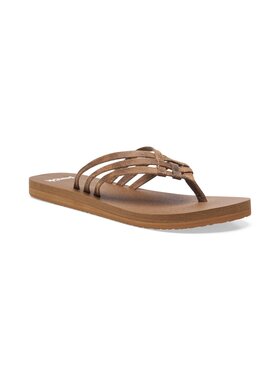 Sanuk Sanuk Yoga Sandy Novelty (Womens) | Ojai Tan