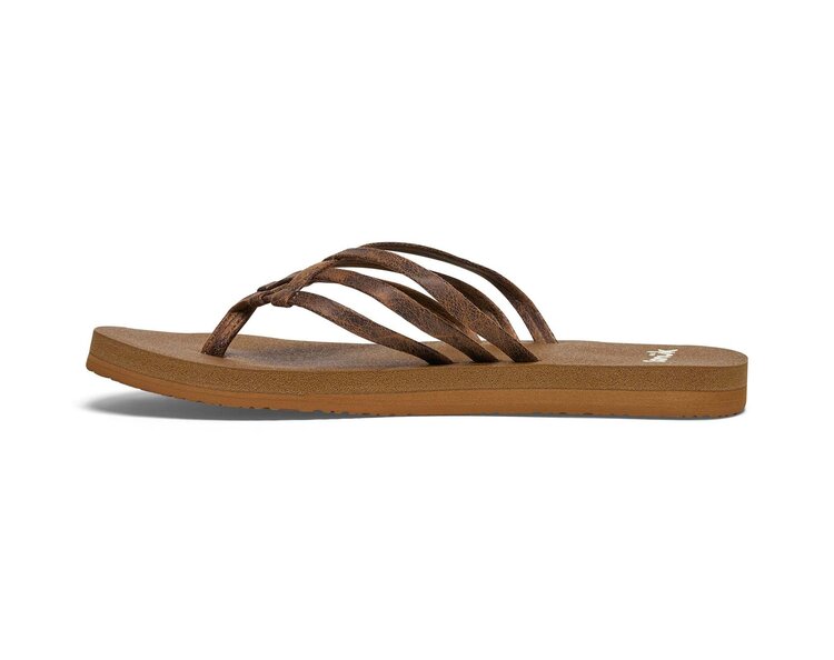 Sanuk Sanuk Yoga Sandy Novelty (Womens) | Ojai Tan