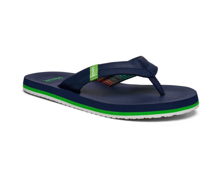 Sanuk Sanuk Wavy (Youth) | Navy