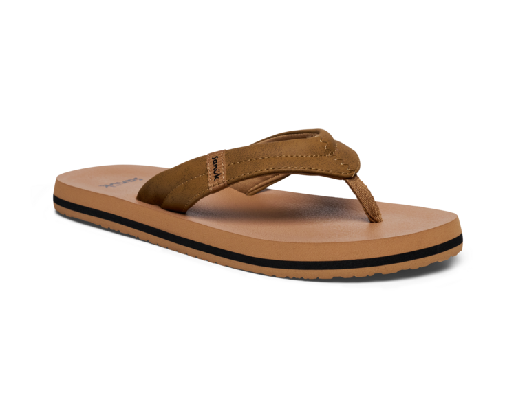 Sanuk Sanuk Wavy (Youth) | Tan