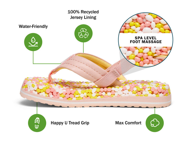 Sanuk Sanuk Bubblecush (Youth) | Pearl Blush