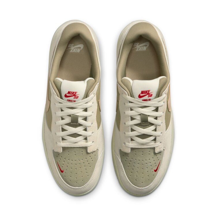 Nike SB Nike Sb Force 58 (Unisex) | Coconut Milk/Linen-Olive
