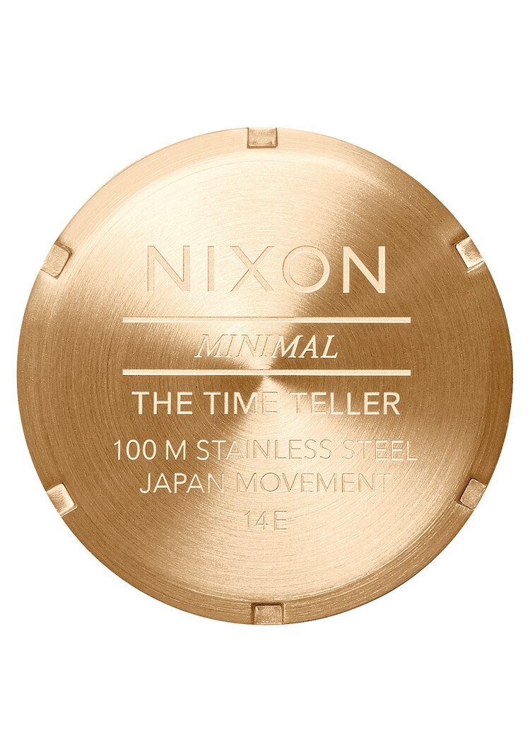 Nixon Nixon Time Teller | All Gold/Black Sunray
