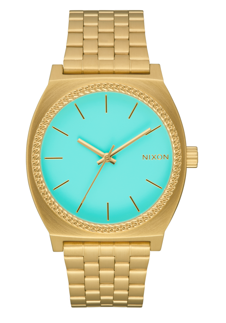 Nixon Nixon Time Teller | Gold/Turquoise/Gold
