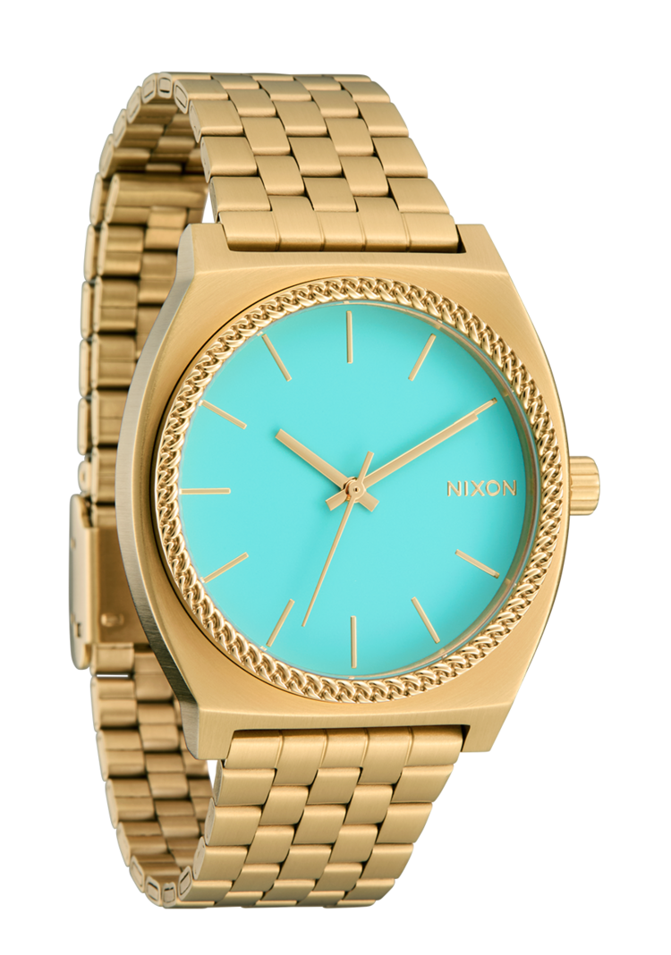 Nixon Nixon Time Teller | Gold/Turquoise/Gold